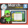 Morning Calendar For SMART Board – March (St. Patrick’s Day)