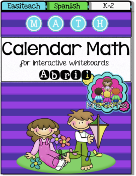 EASITEACH Calendar Math- Abril (Spanish)