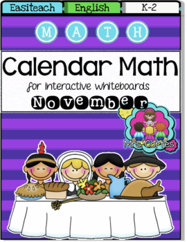 EASITEACH Calendar Math- November (English)