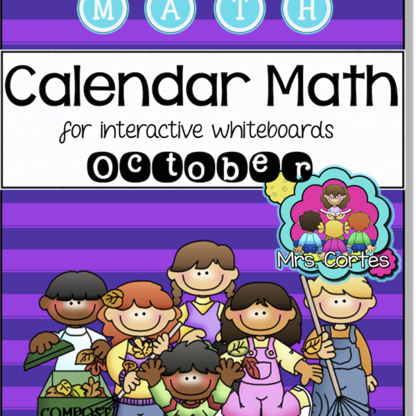 EASITEACH Calendar Math- October/ Fall Version (English)
