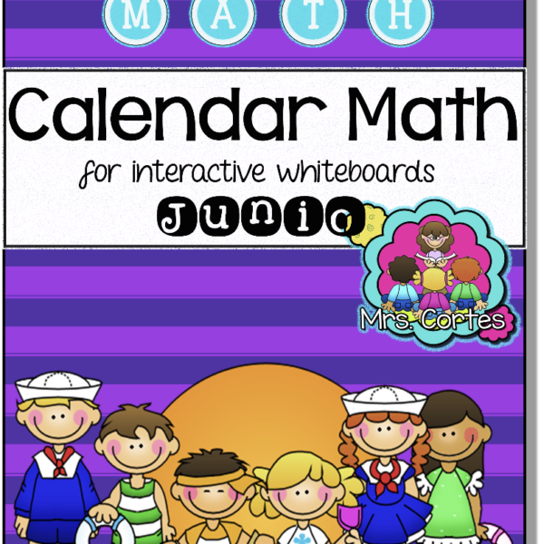 EASITEACH Calendar Math- Junio (Spanish)