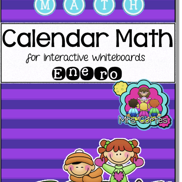 EASITEACH Calendar Math- Enero (Spanish)