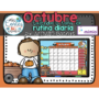 Morning Calendar For MIMIO Board – Octubre (Otoño)