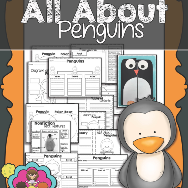 All About Penguins: A Nonfiction Resource Pack