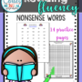 Nonsense Words Fluency Practice Lists