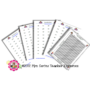Nonsense Words Fluency Practice Lists