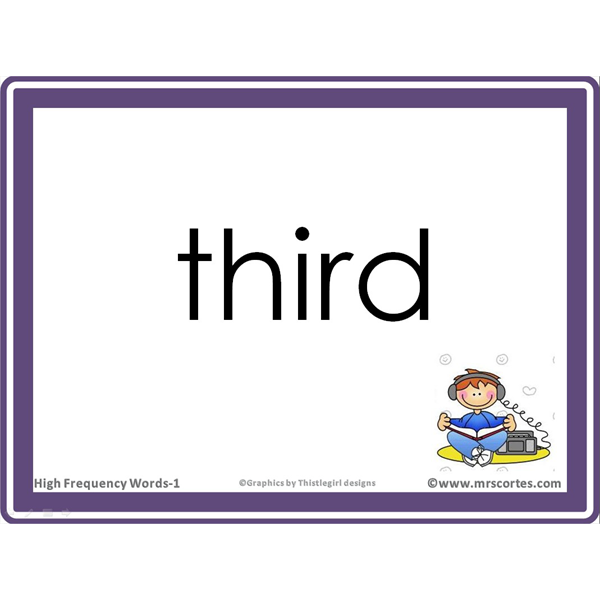 Interactive High Frequency Words 1st Grade/English- Alphabet Order