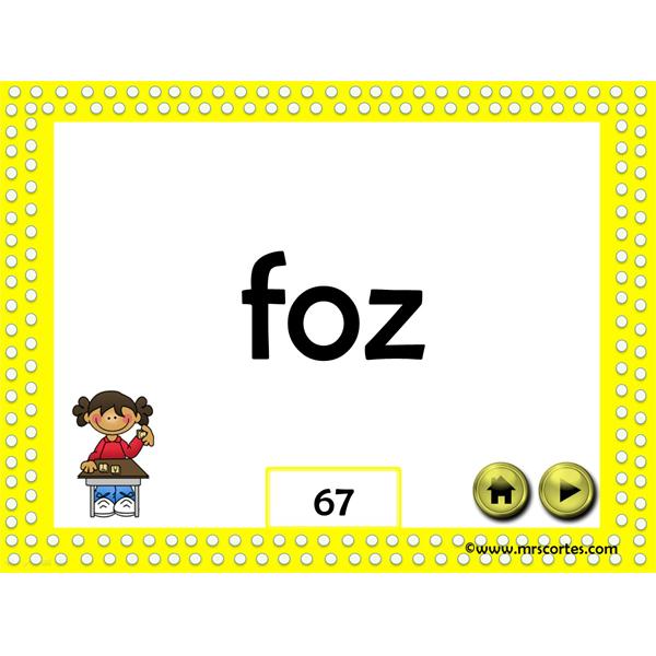 Nonsense Words Fluency Interactive Slide Show