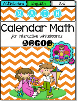 ACTIVBOARD Calendar Math- April (English)