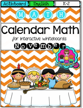 ACTIVBOARD Calendar Math- November (English)