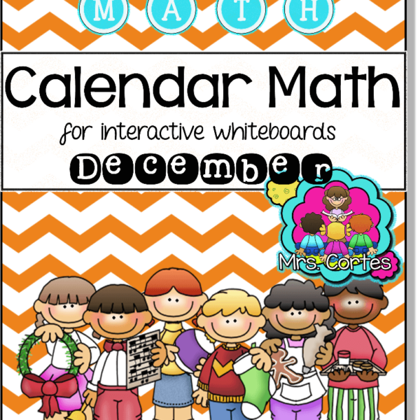 ACTIVBOARD Calendar Math- December (English)