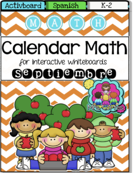 ACTIVBOARD Calendar Math- September (Spanish)