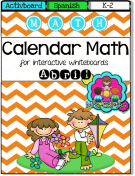 ACTIVBOARD Calendar Math-Abril (Spanish)