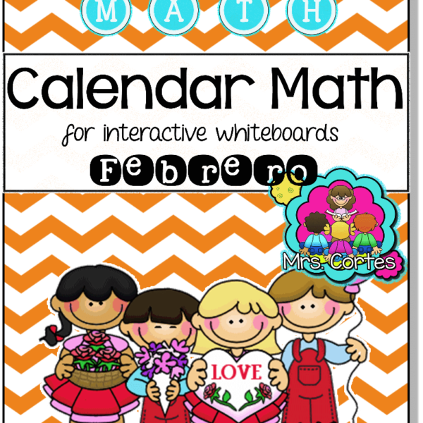 ACTIVBOARD Calendar Math-Febrero (Spanish)