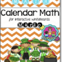 ACTIVBOARD Calendar Math- Marzo (Spanish)
