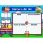 Morning Calendar For MIMIO Board – Julio (4 de julio)