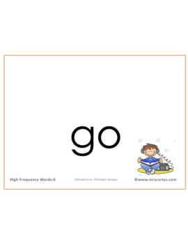 Interactive High Frequency Words (English-Spanish)