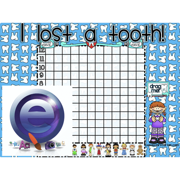 I lost a tooth! Chart EASITEACH