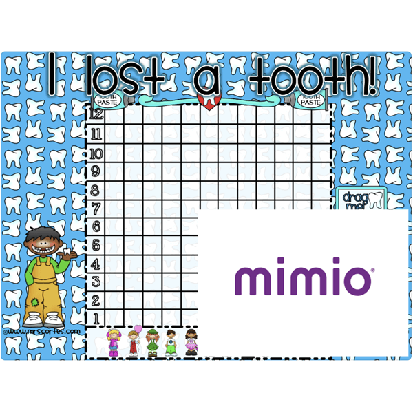 I lost a tooth! Chart MIMIO
