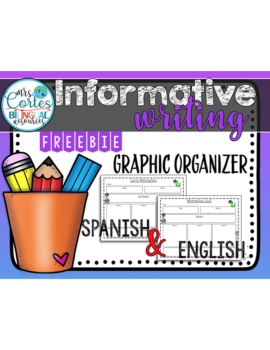Informative Text Graphic organizer- Bilingual
