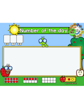 Morning Calendar For MIMIO Board – September (Apples)