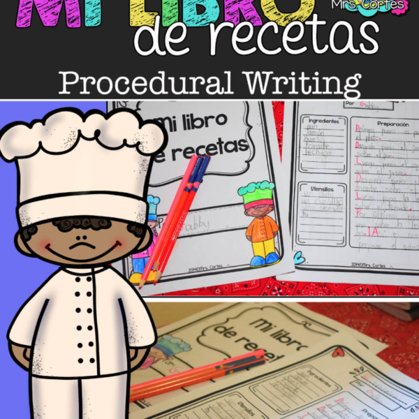 Libro de recetas- “How to” procedural writing