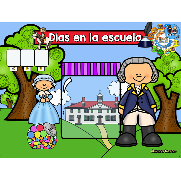 Morning Calendars For MIMIO Board- Calendarios para la rutina diaria