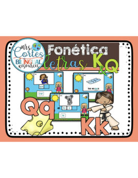 OKI SLIDES- Fonética Letras Q and K