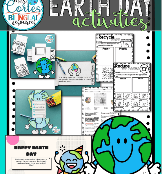 EARTH DAY (No prep-Differentiated activities, teacher presentation, craft &more)