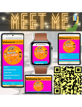 “Meet Me” -The last “Meet the Teacher” Template you will ever need