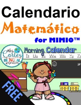 Versión Gratuita Calendario Matemático Interactivo Para Mimio (Versión Español)
