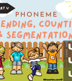 Experience Phonics Mastery: “The Sound-to-Spell Connection: CVC Phoneme Tapping and Mapping -Letter U – up, ut & ug”