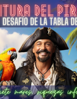 Aventura del Pirata: Desafío de la tabla del 7