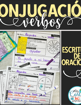 Conjugación de verbos: Actividades de concordancia entre pronombre y verbo